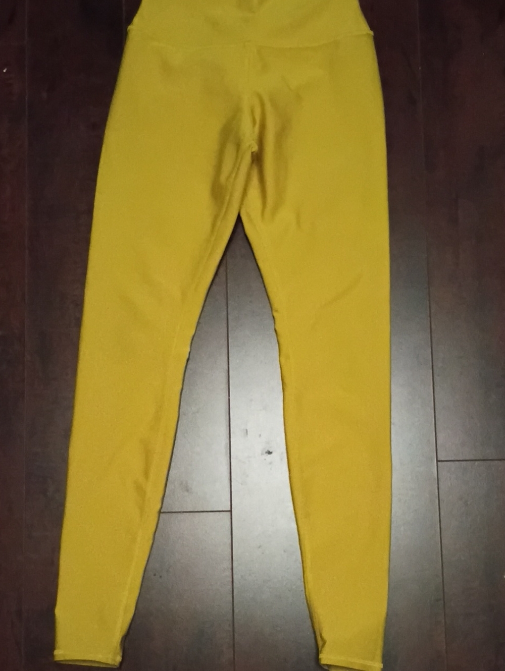 ALO Yoga Girls' Mustard Leggings